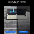 thumbnail image 4 of 360LEDs Luz de pared con energía solar Lámpara para exteriores Control de luz sensible dobl Abanopi Luz al aire libre, 4 of 7