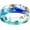 Blue & Green 6, variant on Jewelers 8mm Ocean Style Transparent Plastic Resin Wedding Band Cocktail Party Ring