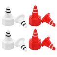 thumbnail image 1 of 64 piezas RC barricada rojo blanco pequeños conos para entrenamiento deportivo de niños (64 piezas), 1 of 9