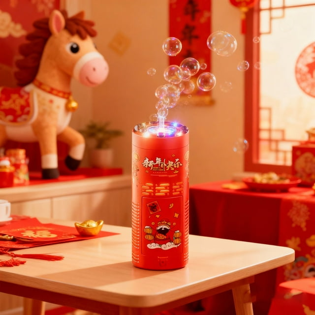 BotaniNest Automatic Blower Machine For Kids Outdoor Party With LED Lights And Music 50ml