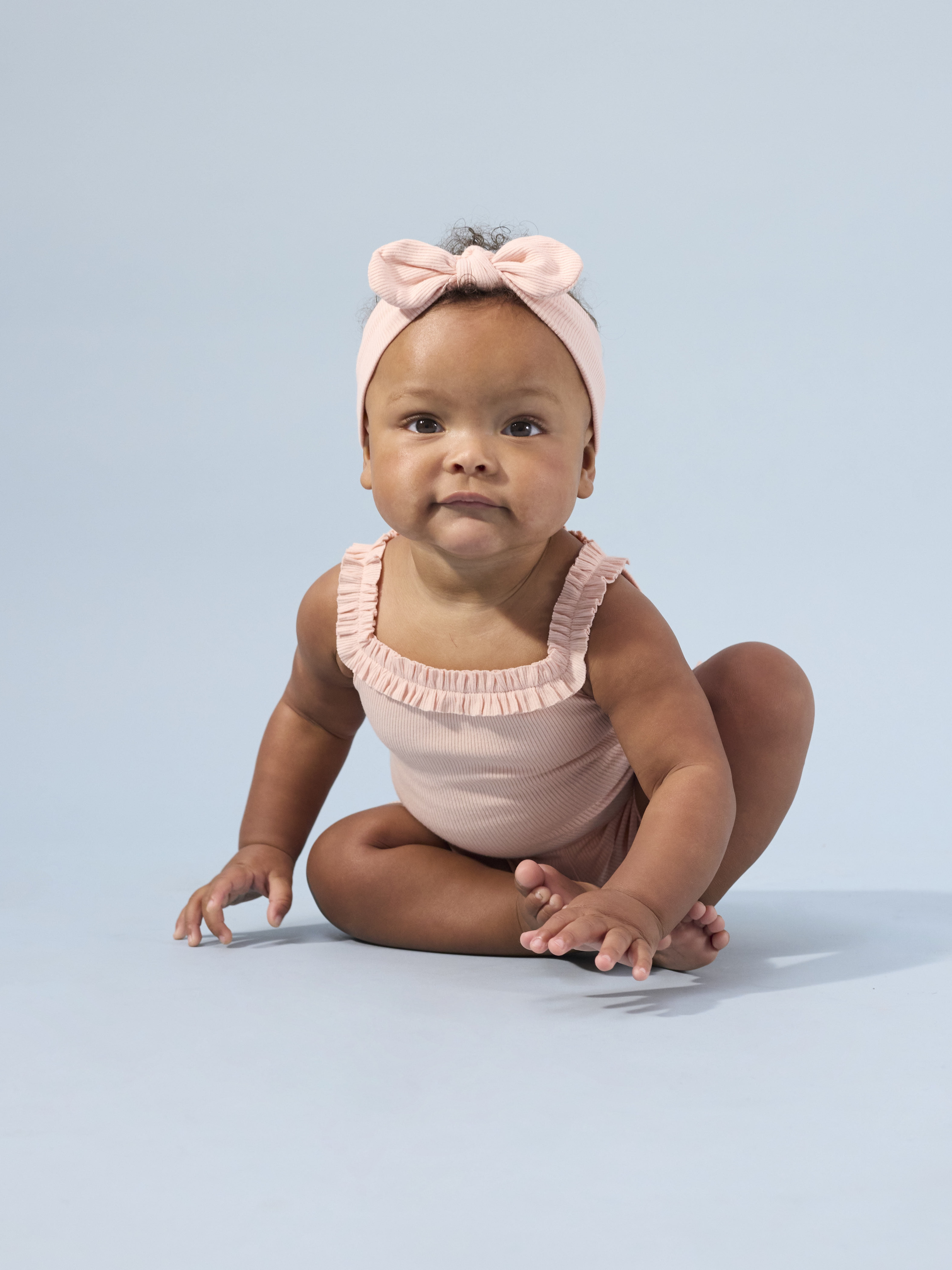 Little Star Organic Infant Girls 6PC Bundle Set, Sizes NB-24M