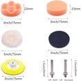 120 Pcs 3 Inch Sandpaper Polishing Pad, Bench Grinder Attachment, 60 ...