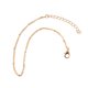 thumbnail image 3 of Sonducket Tobillera Cuentas de metal Oro Plata Pulseras de tobillo Accesorio de moda Tobilleras de mujer Regalos del día de San Valentín Type3 NO3, 3 of 6
