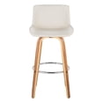 thumbnail image 5 of LumiSource Santi 30" Fixed-Height Barstool - Set of 2, 5 of 9