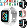 thumbnail image 3 of Reloj inteligente Y68 Smartwatch D20S pulsera inteligente y68 Deportes Podómetro Detección de ritmo cardíaco pulsera inteligente, 3 of 4