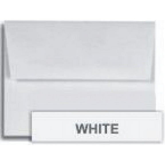 Cougar Opaque - Announcement Envelopes - WHITE - A8 Envelopes - 250 PK