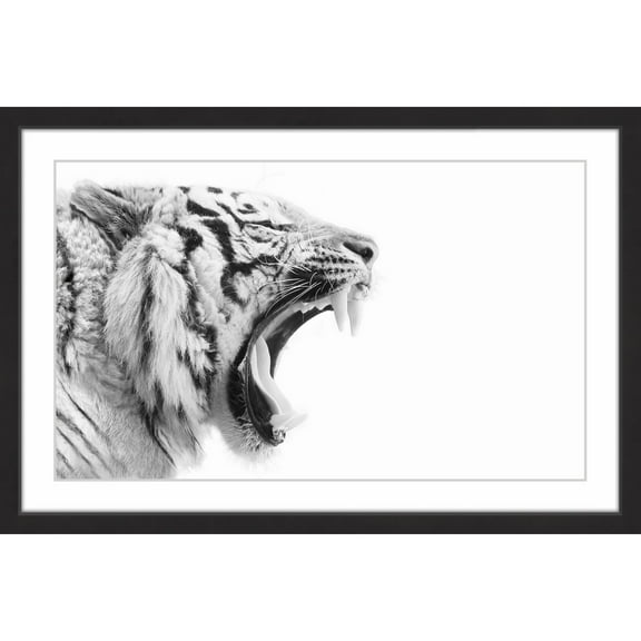 Marmont Hill King's Fangs Framed Wall Art