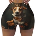 thumbnail image 2 of Fotbe Modern Cute Dog Shorts Sin Costuras – Shorts Deportivos de Cintura Alta para Mujer, Elásticos para Gimnasio, Yoga, Running o Ciclismo-Large, 2 of 8