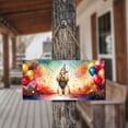 thumbnail image 4 of Hello 2025 Cocker Spaniel Celebrates Happy New Year Firework Balloon Landscape Wood Sign Cockers Dog Lover Gifts Hanging Wall Home Decor - 02024, 4 of 5