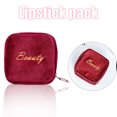 thumbnail image 1 of DPTALR la Fermeture Éclair du Mignon et Super Mini Sac de Poignet Contient le Rouge à Lèvres, 1 of 2