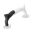 thumbnail image 3 of ziyahi Suction Cups Ruler Handle Durable for DIY Craft Tools Sewing Ruler Black White 18x7.8cm, 3 of 6