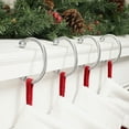 thumbnail image 5 of Haute Decor MantleClip®Chic Stocking Holder, Package Quantity: 4 Pack, Color: Silver, 5 of 5
