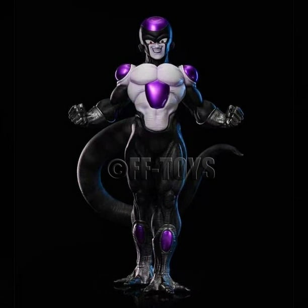 Figuras de acción de Anime Dragon Ball Black Freezer, estatua de PVC de 19cm, modelo de colección, regalos Gong Bohan LED