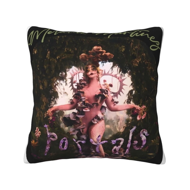 Fundas de almohada de terciopelo Melanie Martinez, fundas de almohada decorativas suaves y acogedoras con cremallera oculta para dormitorio, sofá, sillón, funda de almohada de terciopelo