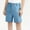 Blue, variant on Boys Chino Shorts with Pockets- Comfort Waist Pull On Casual School Uniforms Navy Size 9-10Years