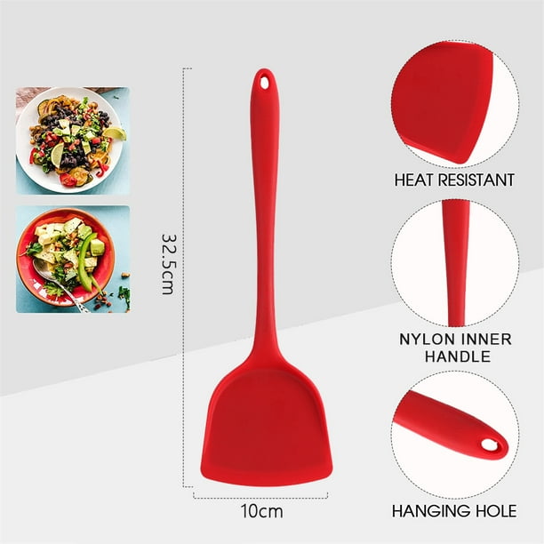 Silicone Turner Spatula 3 In 1 Egg Spatula Insulation Detachable