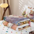 thumbnail image 5 of Homewish Colorful Easter Eggs Kids Zipper Twin Comforter Sets with Fitted Sheet and 2 Pillowcases,Rustic Farm Animal Bunny Multicolor Flowers Zipper Bedding Set For Girls,Reversible,4-Piece, 5 of 7