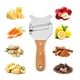 thumbnail image 4 of Rebanadora de chocolate de acero inoxidable Rallador de hongos Preparación de alimentos para hornear Trituradora Herramienta para rebanar Restaurante Suministros de panadería Tipo 1 Eigraketly HA010444-01, 4 of 6