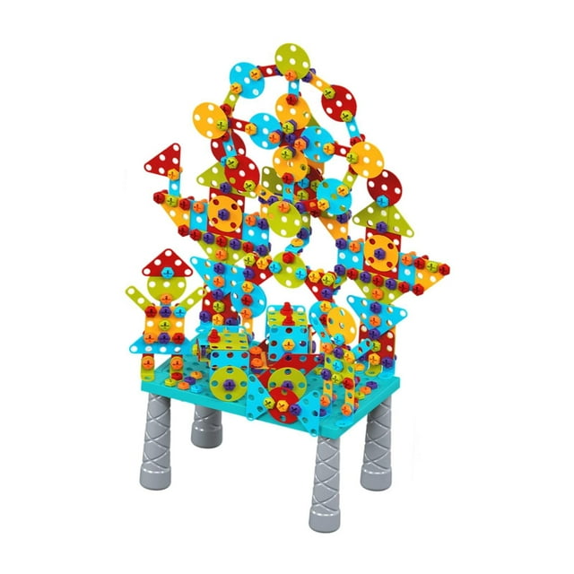 Juguete de construcción para niños, rompecabezas de mosaico, juego de simulación, bloques de construcción, juguete educativo 24 cm x 16 cm x 245 cm