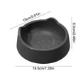 thumbnail image 2 of WEGFTDUOP Cats Food Bowl Large Capacity Pet Food Bowl Cute Drinking Bowl For Cats To Protects The Neck, 2 of 6