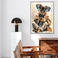 thumbnail image 5 of Hudo Manchester Terrier Toy Funny Dog Poster Bathroom Wall Art Decor - Manchester Terrier Toy Dog Canvas Wall Art - Cute Posters - Dog Picture, 5 of 5