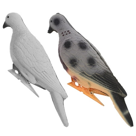 2pcs Realistic EVA Foam Dove Shaped Archery Target For Hunting Practice Animal Targets Training Hunting Practice Targets