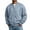 Light Blue, variant on GrmtClth Men's Faux Suede Bomber Jacket Fall Spring Casual Full Zip Baseball Collar Ribbed Trim Loose‑Fit Jackets