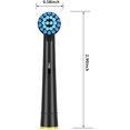 thumbnail image 5 of Replacement Toothbrush Heads Compatible with Oral B Electric Toothbrush,12pcs Black Toothbrush Heads Refill for 3professional,3Sensitive,3Floss,3Cross, 5 of 5