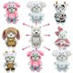 thumbnail image 2 of 2024 Nuevo oso de peluche articulado móvil TeddyTales de 30 cm, lindo muñeco de peluche súper suave, juguetes relajantes para niños, regalo de cumpleaños, regalo de Navidad, 2 of 5