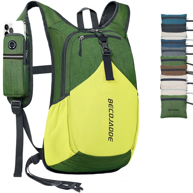 Mochila de Senderismo BECOJADDE 20L Plegable Ultraligera para Hombres y Mujeres