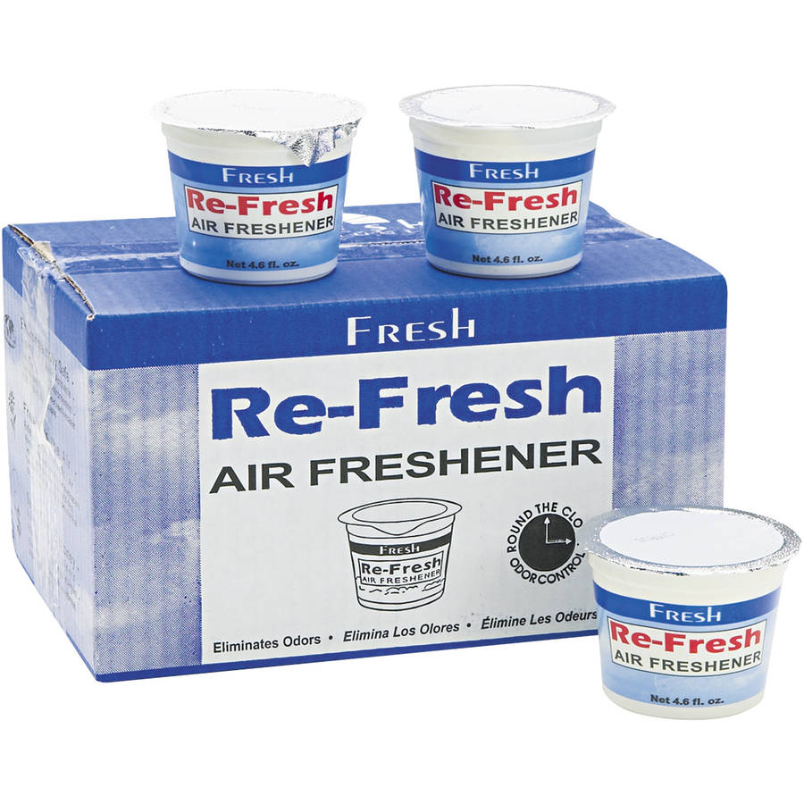 Fresh Products 124GCIT ReFresh Air Freshener, Citrus, Gel, 4.6oz, 12/Box