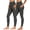 Dark Gray#1, variant on LEBONYARD Women's High-Rise Ankle Knit Leggings,Trousers for Women Clearance,2PCS Women Workout Out Pocket Leggings Fitness Sports Running Yoga Athletic Pants Dark Gray S