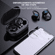 thumbnail image 3 of Auriculares Deportivos Inalámbricos Bluetooth 5.3 Con Gancho Negro BLOOSOM Cancelación activa de ruido IPX5, 3 of 5