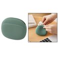 thumbnail image 3 of Elodie Portable Silicone Earphone Earbud Storage Carry Case Date Cord Cable Storage Organizer Pouch Case Container Headset Green, 3 of 7