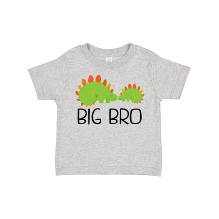 

Inktastic Big Bro Dinosaur Brother Announcement Boys Toddler T-Shirt