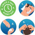 thumbnail image 5 of Rogaine Men’s Hair Loss & Thinning Treatment for Hair Regrowth, 5% Minoxidil Foam Extra Strength, 3 Month Treatment, white, 5 of 5