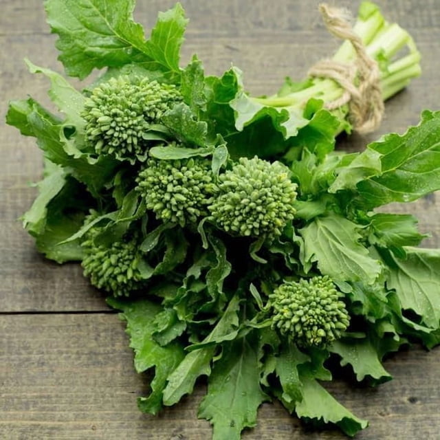 GSDWIUEW RAPINI Raab Broccoli 70-80 Seeds Heirloom Variety Seed