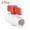 White, variant on Ball Valve Water Pipe Threaded Ends 1/2" Inner Hole Dia Red White 2Pcs