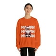 thumbnail image 3 of My Man Santa Unisex Heavy Blend™ Crewneck Sweatshirt, 3 of 7