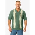 thumbnail image 4 of KingSize Men's Big & Tall No Tuck Sweater Polo, 4 of 4