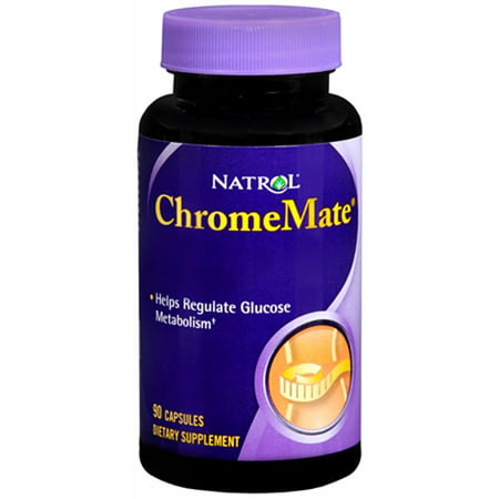 Natrol Chromemate chrome 200 mcg Capsules - 90 Ea