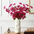 thumbnail image 6 of Japceit Artificial Bougainvillea Flower Arrangement Silk Faux Floral Hanging Bush for Wedding Ceiling Living Room Outdoor Home Decor, 6 of 6