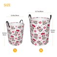 thumbnail image 3 of Fotbe Caring Cow Cesto de Ropa con Asas, Cesto Impermeable de Gran Capacidad, Bolsa de Lavado para Dormitorio, Cesto de Ropa con Ruedas y Asas-Small, 3 of 6
