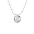 thumbnail image 2 of Delight Jewelry Stainless Steel Keep Her Safe Police Badge - Live Ring Charm Necklace, 18", 2 of 4