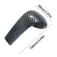 thumbnail image 2 of Bgsha Silver Car Inner Gear Shift Knob Trim Cover for Mazda CX4 CX5 Part, 2 of 8