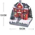 Christmas Ornaments Decorations Resin Micro Small House Creative