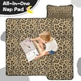 thumbnail image 4 of Brown and Black Leopard Print Toddler Nap Mats for Kids Preschool,Sleeping Mat Bag or Kids,Toddler Sleeping Bag,Toddler Nap Mat or Daycare, 4 of 6