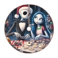 thumbnail image 1 of Goofa The Nightmare Before Christmas Pattern Christmas Tree Skirt with Ties, Christmas Tree Decorations, Farmhouse Christmas Decor Xmas Holiday Decorations-48", 1 of 6