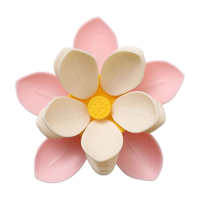 Double Layer Flowers Fridge Magnets 2 in 1 Sealing Clips for Storage Cute Chip Clips for Snacks Home Sealing Clips Kitchen Accessories Clamping Clip Holderfastening Clip,Cable Clamp,Wire Holder,Plast