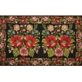 thumbnail image 1 of Ahgly Company Indoor Rectangle Traditional Deep Red Medallion Area Rugs, 7' x 9', 1 of 6